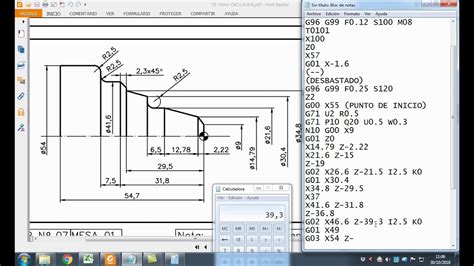 programacion de torno cnc ejemplo|programas cnc ejemplos.